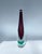 Mid-Century Modern 1950s Signed Willy Johansson Art Glass Bud Vase for Haveland Glassverk For Sale - Image 3 of 8