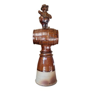 Roof Finial Signed Seguin (Jean Claude and Sabine) / Puisaye For Sale
