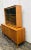 Drexel Vintage Drexel Parallel Collection Two Piece Display Hutch For Sale - Image 4 of 9