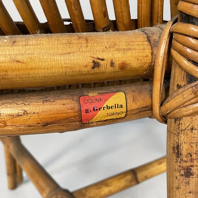 Vintage Italian Armchair by Gerbella Torino, 1970s For Sale - Image 18 of 18