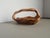 1950s Vintage Brutalist French Hand Carved Wood Basket Bowl Organic Centerpiece, 1950 For Sale - Image 5 of 10