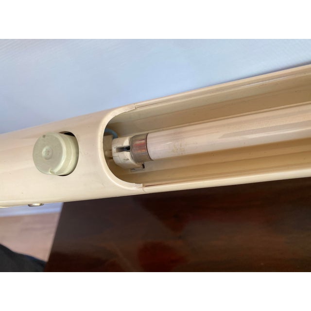 White Tube Desk Lamp by Anders Pehrson for Atelje Lyktan, 1970s For Sale - Image 13 of 17