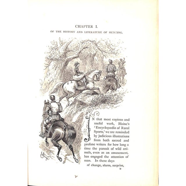 White "The Badminton Library: Hunting" 1885 His Grace the Duke of Beaufort, K. G. For Sale - Image 8 of 9