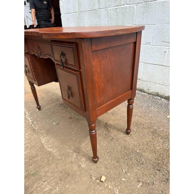 Early 20th Century French Louis XV Style Vanity Table Desk For Sale - Image 4 of 14
