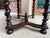 Antique English Barley Twist Writing Table Library Desk Jacobean Walnut C1880 For Sale - Image 13 of 18