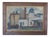 1940s Industrial "Railroad Siding" Painting on Board by John Fraser For Sale