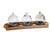 Elevate your entertaining experience with our exquisite Charcuterie Board featuring three elegant glass domes atop a...