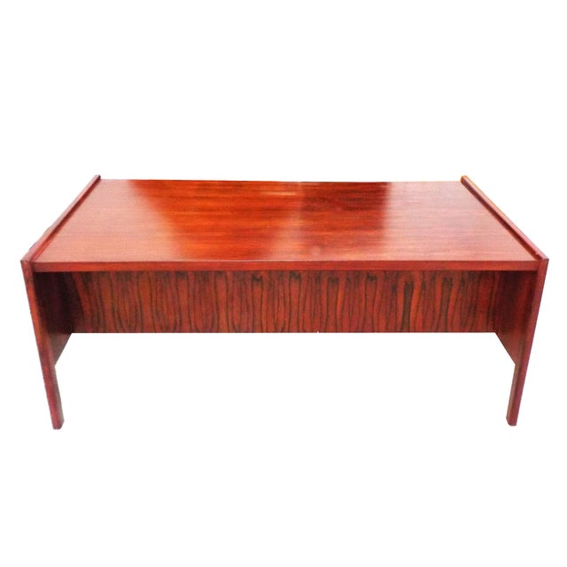 Danish Modern Cherry Wood Mid Century Modern Desk Chairish