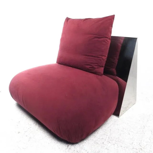 Modern Decorator Slipper Chair For Sale In New York - Image 6 of 6