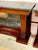 Monumental Pair Regency Revival Mahogany & Marble Consoles Manner Thomas Hope For Sale - Image 4 of 17