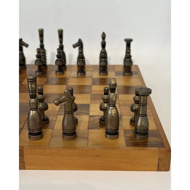 Chess Set by Hans Teppich, 1970, Set of 33 For Sale - Image 3 of 10