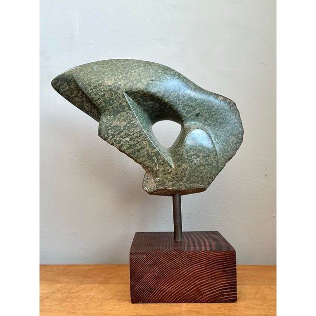 Mid 20th Century Vintage Boho Abstract Stone Sculpture For Sale - Image 12 of 12