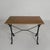 Bistro Table with Oak Top on a Cast Iron Frame, 1930s For Sale - Image 12 of 18