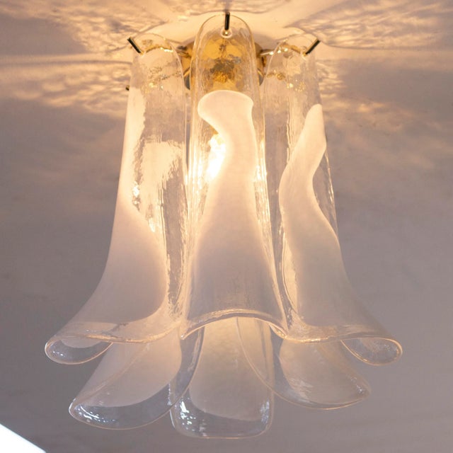 Small Ceiling Light in Murano Glass, Italy, 1990s For Sale - Image 8 of 12