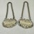 Estate Wallace Sterling Silver Liquor Collar Tags, a Pair For Sale In Philadelphia - Image 6 of 7