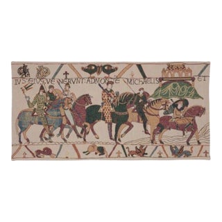 Bayeux - St. Michaels Mount Tapestry - 57 X 112 Cm (1'11" X 3'4") - Requires Rod Size 3 For Sale