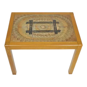 Late 20th Century Small decorative Table with Tile top