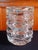 Tiffany and Co. Vintage 1996 Tiffany & Co Emil Brost Mouthblown Hand Cut Waves Crystal Vase 8" For Sale - Image 4 of 13