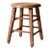 Vintage Low Wooden Stool For Sale