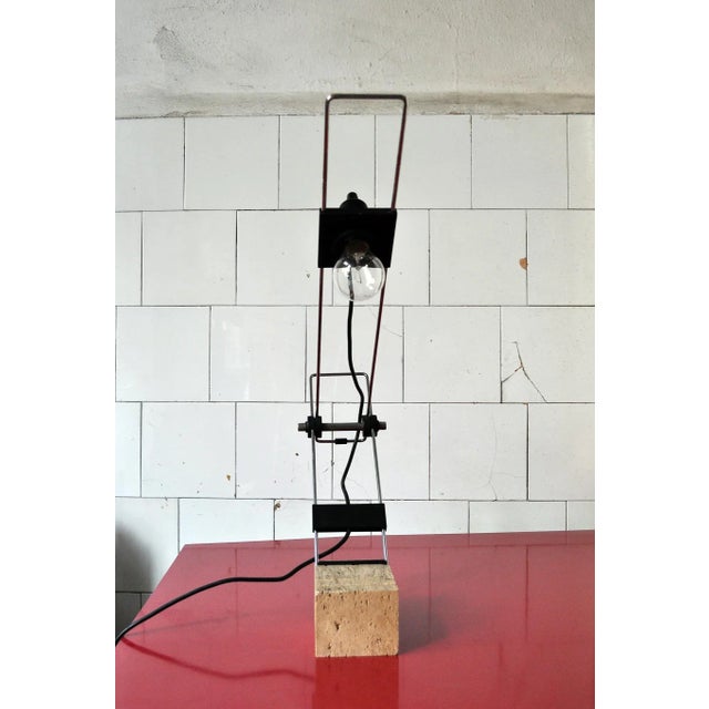 Mid-Century Modern Italian Table Lamp, 1970s For Sale - Image 3 of 6