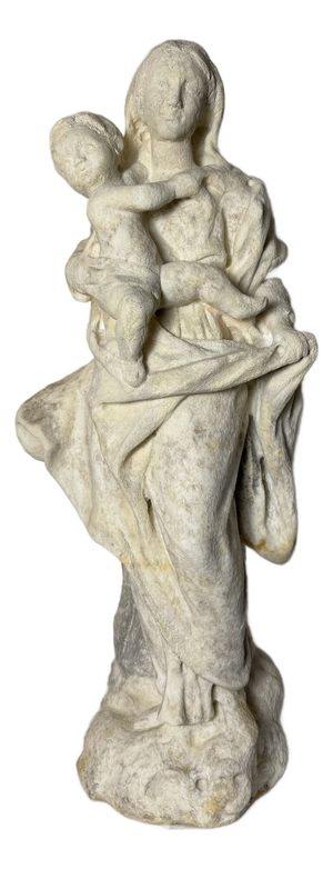 Madonna and Child, 16th Century, Statuary Marble
