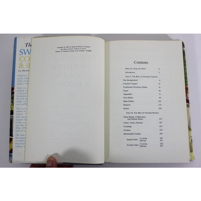 1966 the Best of Swedish Cooking & Baking Hard Cover Cookbook For Sale - Image 4 of 9