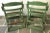 Vintage Wooden Folding Chairs - a Pair For Sale - Image 4 of 10