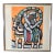Fernand Leger Framed Silk Scarf, Titled "L Acrobate Et Le Cheval For Sale