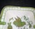 Pair of Vintage Hand Painted Square Pottery Ashtrays With Bird Motif 5.75” Sq. For Sale - Image 4 of 7
