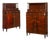 Pair of English Regency Rosewood Bookcase Cabinets Att. John McLean C. 1820 For Sale