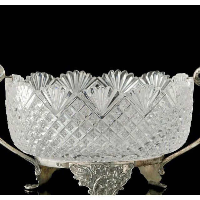 19th Century French Fruit Board Table Center from Val St. Lambert For Sale - Image 5 of 6