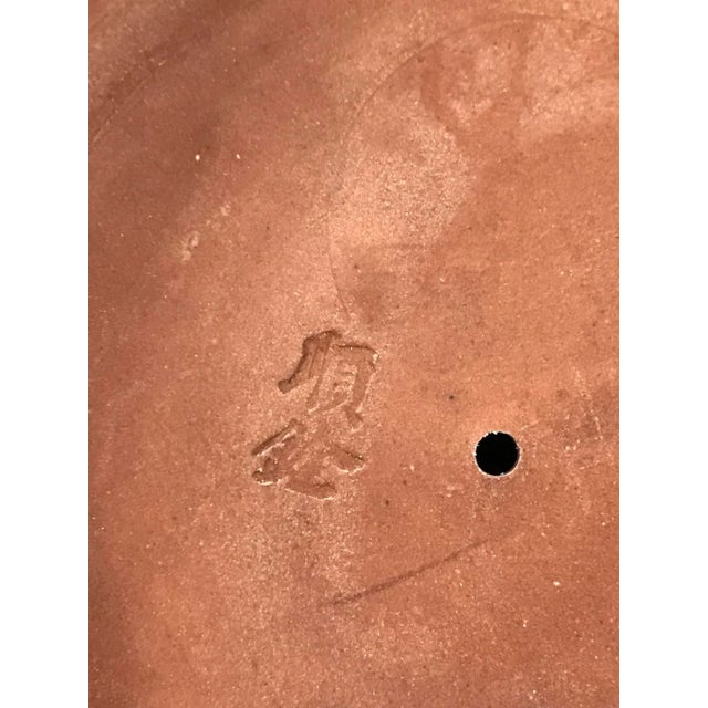 Antique Yixing Zisha Bamboo Theme Yin Yang and Eight Trigrams Tea Pot 八卦 For Sale - Image 12 of 13