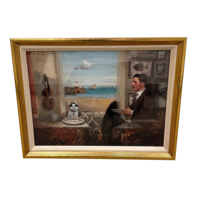 Soicher Marin - Alan Kingsbury St. Ives Giclee Framed. For Sale