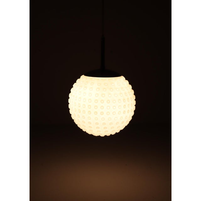 Space Age Bubble Opal Glass Ceiling Lamps by Rolf Krüger for Staff, Germany, 1970s, Set of 2 For Sale - Image 15 of 18