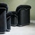 Black Lounge Chairs in Chromed Steel and Black Corduroy Fabric, Italy, Set of 2 For Sale - Image 8 of 13