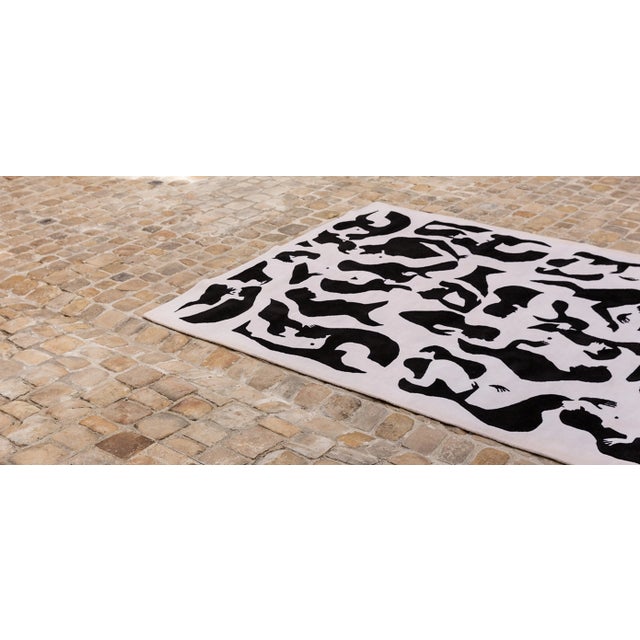 Modern Wool Orgie Rug by Malika Favre For Sale - Image 3 of 5