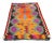 Small Colorful Handmade Turkish Kilim Rug - 35" X 48.5" For Sale