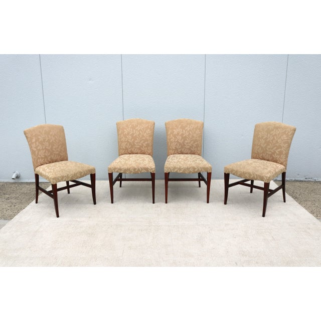 Transitional Transitional Andrew Gower for Jasper Group Portrait Dining Chairs - Set of 4 For Sale - Image 3 of 12