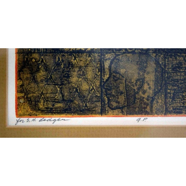 1973 Biomorphic Intaglio Etching by Eric Bellmann For Sale In Detroit - Image 6 of 8