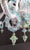 Murano glass chandelier, hand-blown and crafted by the magnificent Murano masters in clear and multicolored glass. This...