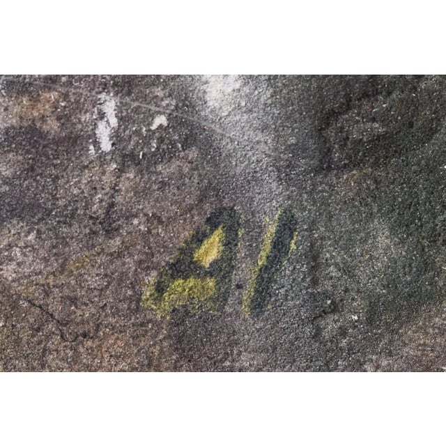 Plastic Expressionist Abstract Painting, 20th-century, Acrylic on Canvas, Framed For Sale - Image 7 of 10