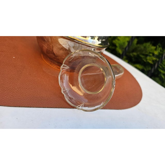 Silver Vintage Silver-Plated Vase with Glass Insert, 1890s, Set of 2 For Sale - Image 8 of 11