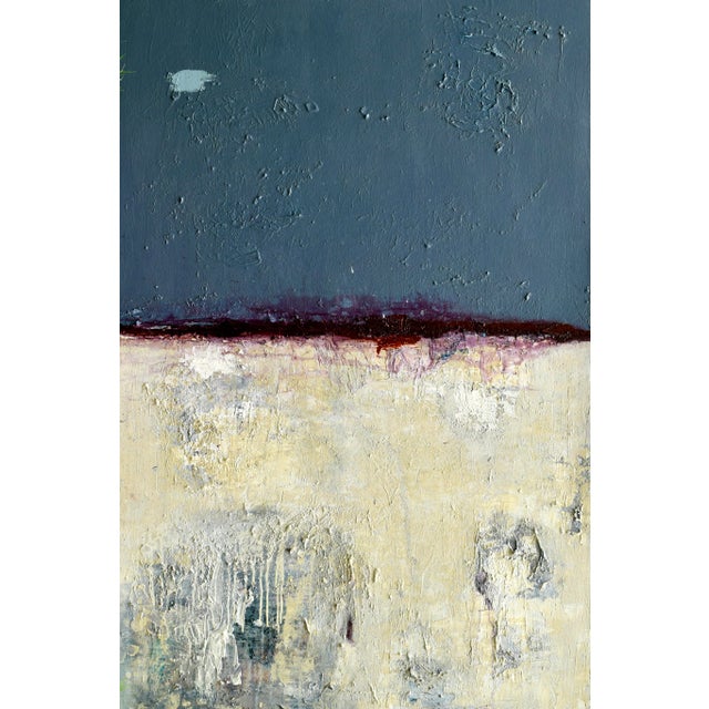 Mixed media painting with finished 2.5” sides and varnished for UV protection. Signed by artist on back.