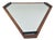Mirror with Wood and Brass Frame by Gio Ponti for Rima, 1950s For Sale