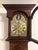 Fantastic quality antique George III mahogany brass arch dial long case clock, having a quality mahogany case with a...