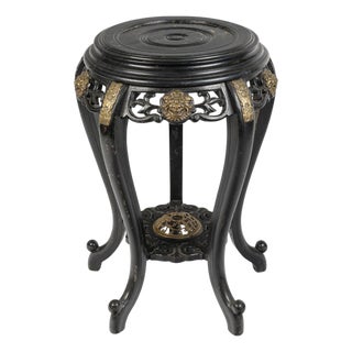 Napoleon III Chinoiserie Side Table, 19th Century For Sale