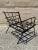 Mid-Century Modern Vintage Mid Century Modern Wrought Iron Arthur Umanoff Style Lounge Chair For Sale - Image 3 of 11