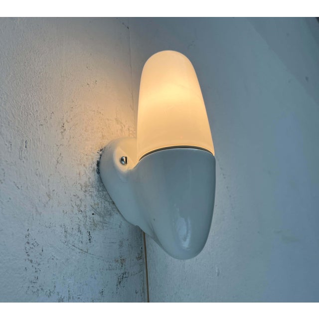 Mid-Century Modern Mid-Century Modern German Ceramic 6065 Sconce by Wilhelm Wagenfeld for Lindner, 1950s For Sale - Image 3 of 18
