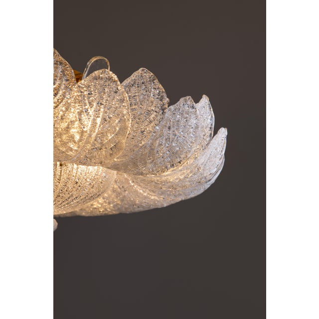 Murano Glass Hanging Lamp from Barovier & Toso, 1980s For Sale - Image 12 of 15