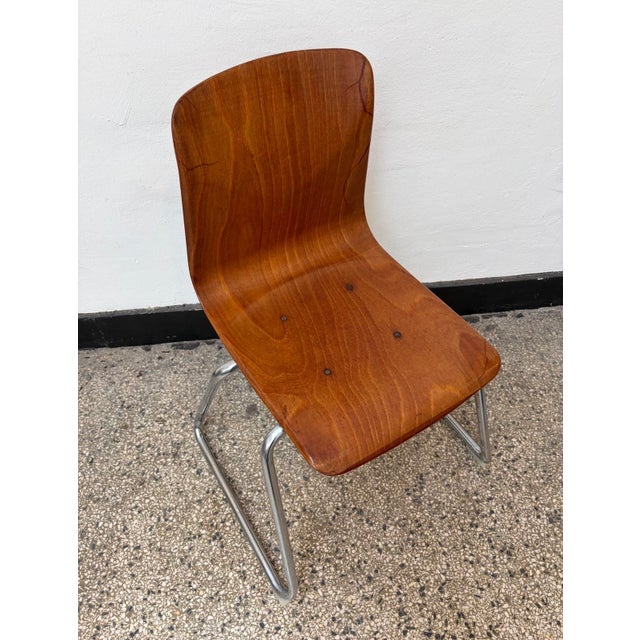 Mid-Century Pagholz Chair from Flötotto, 1960s For Sale - Image 4 of 11